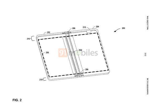 Google Pixel Notepad foldable device patent exposed