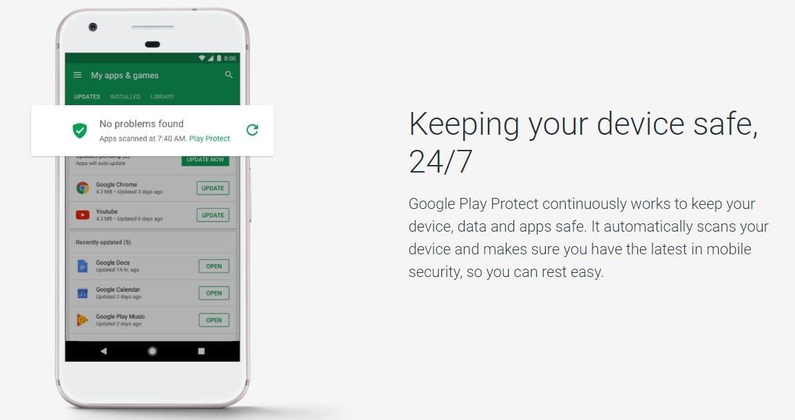 Google Play Protect now scans 50 billion applications each day