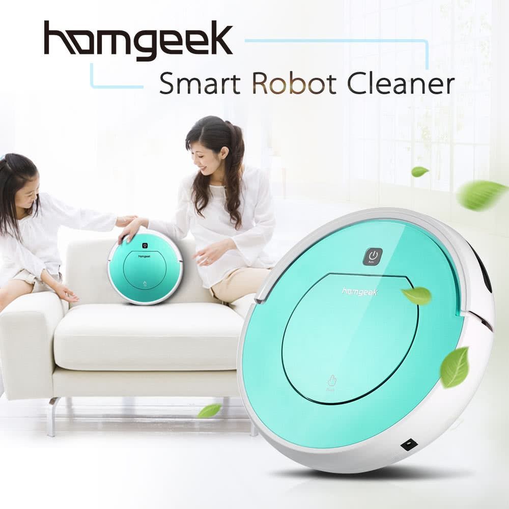 Time for some pre-holiday cleaning with the Homgeek robot