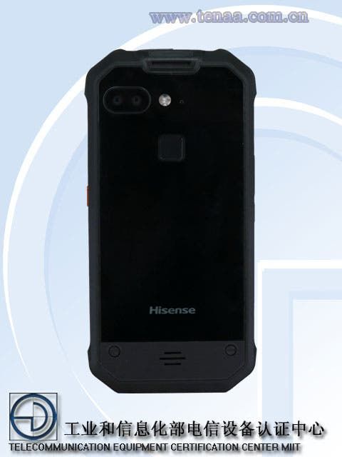Rugged Hisense P9 with 6000mAh battery and 6GB RAM pops up on TENAA
