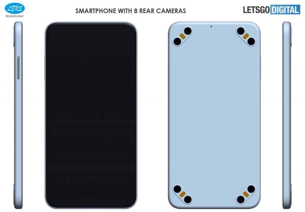 Smartphones with 8 rear cameras and 4 flashes are coming