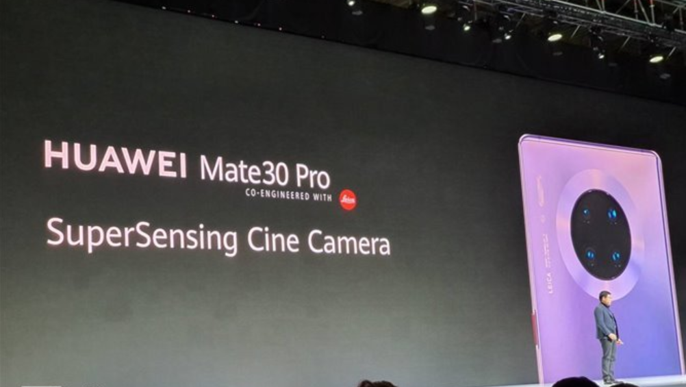 Huawei Mate 30 Pro with Kirin 990 5G & a 40MP dedicated Cine Camera launched