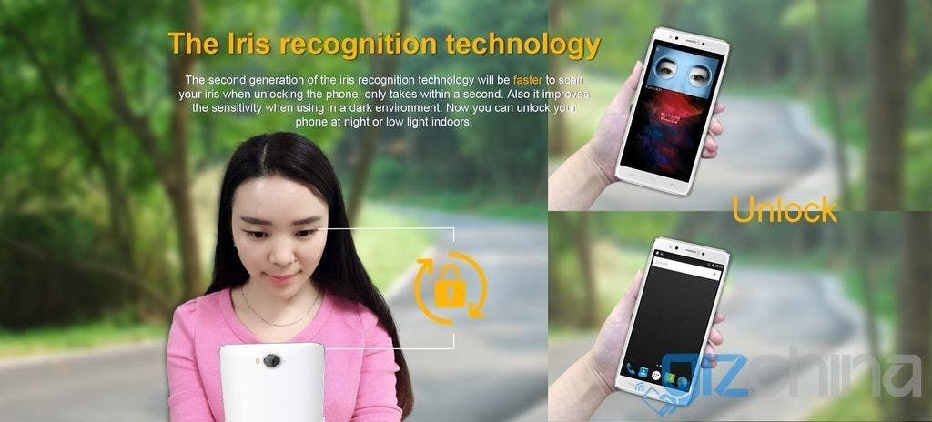 Homtom HT10 will feature second gen iris scanner