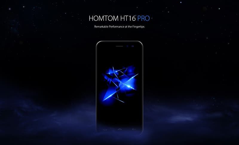 Homtom HT16 Pro available on flash sale for $69.99!