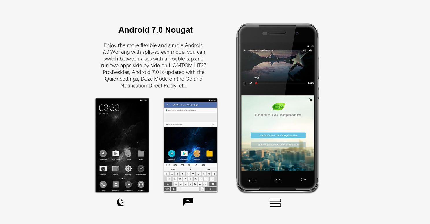 Homtom HT37 Pro Comes With Dual Speaker And Active LED