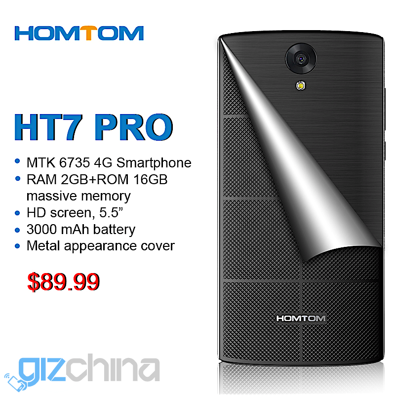 HomTom HT7 Pro an $89.99 4G bargain 'Pro' Phone