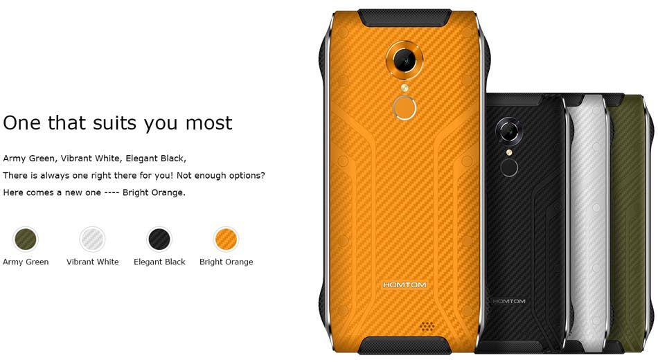 HOMTOM HT20 Pro 3+32GB  IP68 Rugged Phone Now Only $106.11