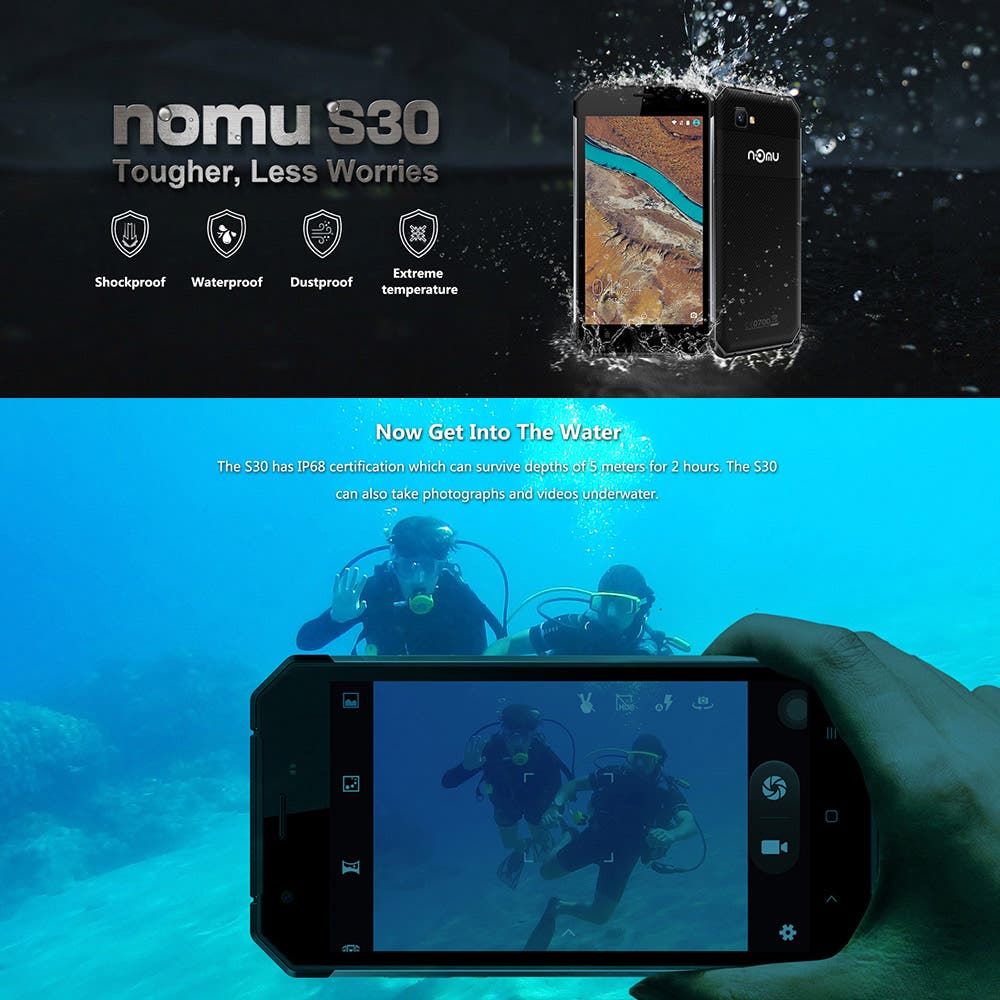 Noms S30 Rugged Phone Now Just $220.99