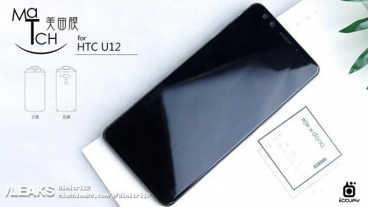 New Images Reveals Dual Front & Rear Cameras On HTC 12+