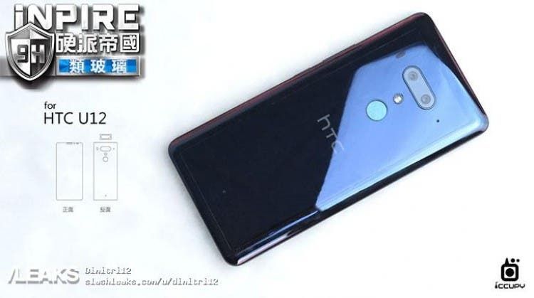 New Images Reveals Dual Front & Rear Cameras On HTC 12+