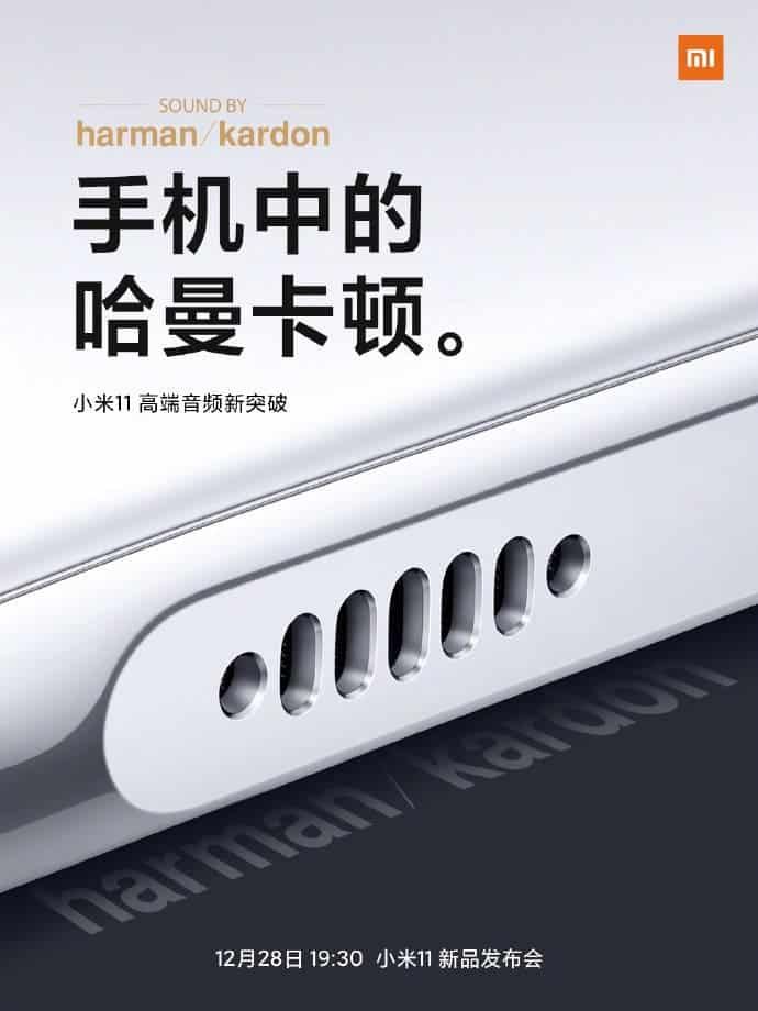 Xiaomi Mi 11 box is so light and thin with Harman / Kardon branding