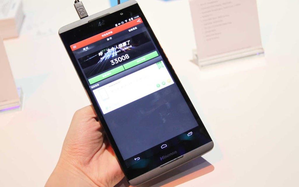 Hisense X1 breaches 33k point barrier on AnTuTu