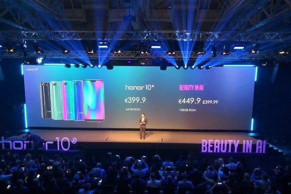 Huawei Honor 10 Sells Out Swiftly Across Europe