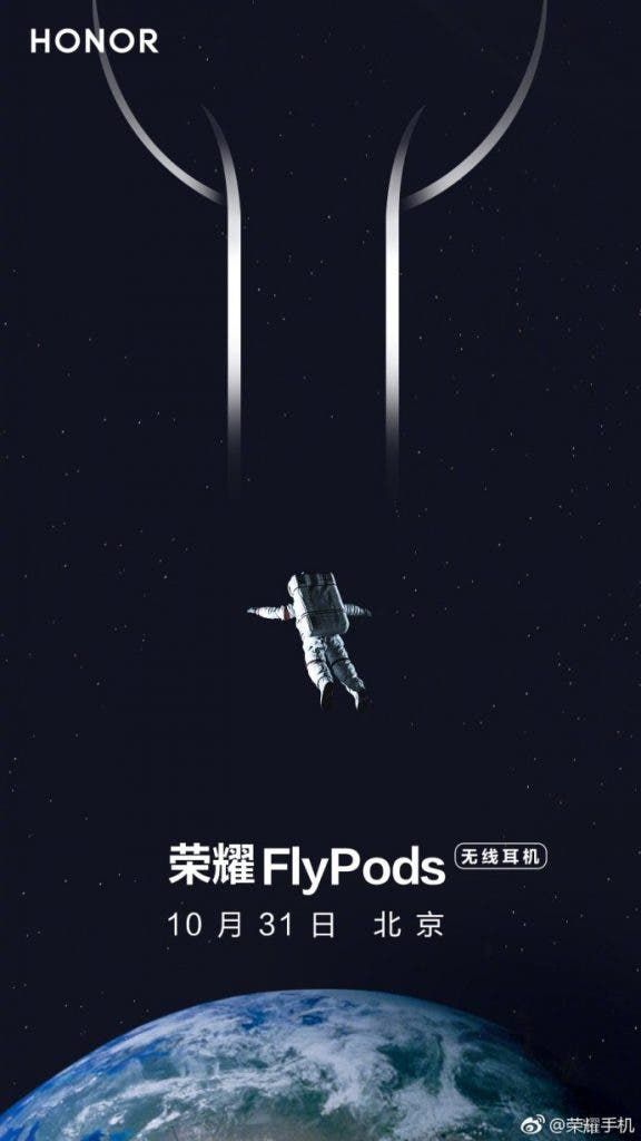 Honor FlyPods to join the wireless earbuds party on October 31