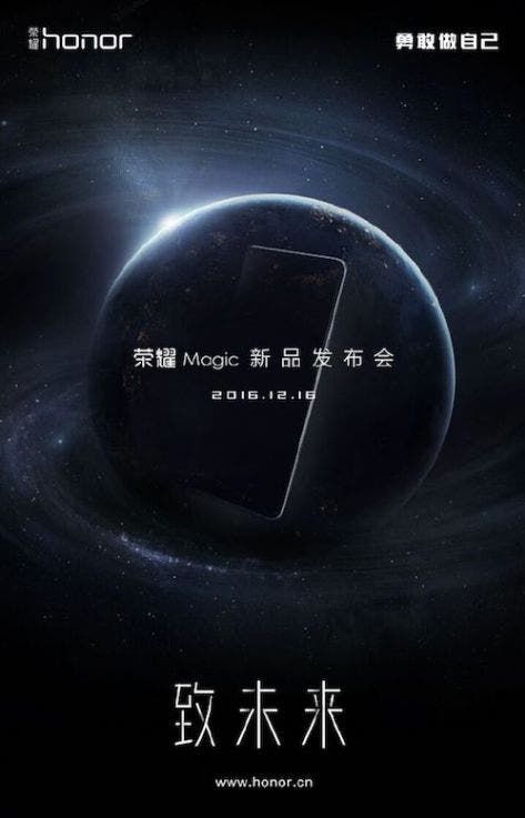 New Honor Magic teased for December 16th launch