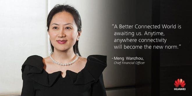 Huawei CFO perfects $7.5 million bail conditions