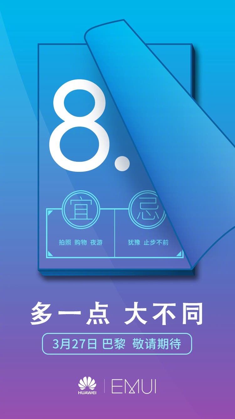 Huawei EMUI Officially Confirms EMUI 8.1 For Huawei P20 Series