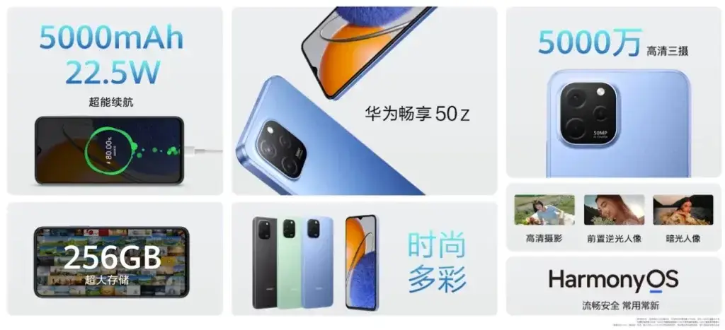 Huawei Enjoy 50z with a 5000 mAh battery released for $172