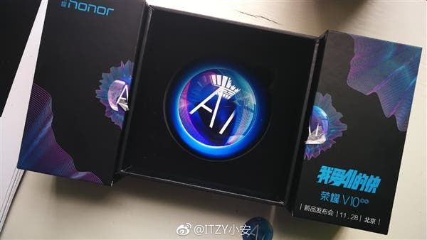 Huawei Honor V10 Invitations Hint At AI Presence