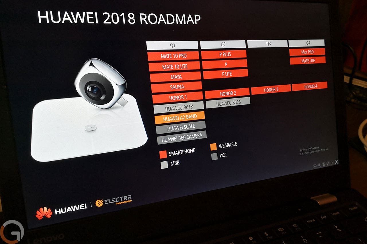 Next Huawei Flagship Will Be The Huawei P20 Leaked Roadmap Reveals