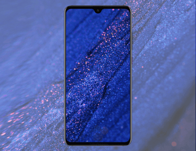 Official Huawei Mate 20 renders reveal water-drop notch, triple-camera setup