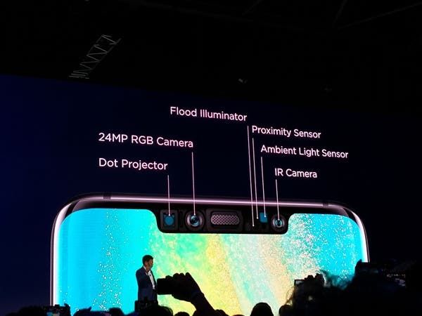 Huawei Mate 20 Pro 3D depth camera supports Huawei Pay and Alipay