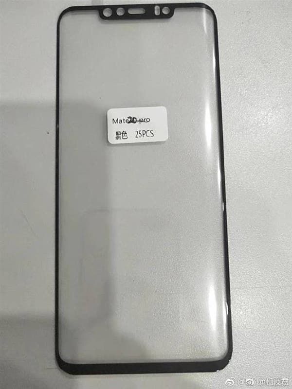 Leak: Mate 20 Series Use Different Display Design