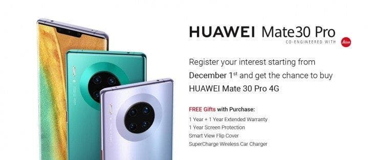 Huawei Mate 30 Pro arrives the UAE with series of benefits