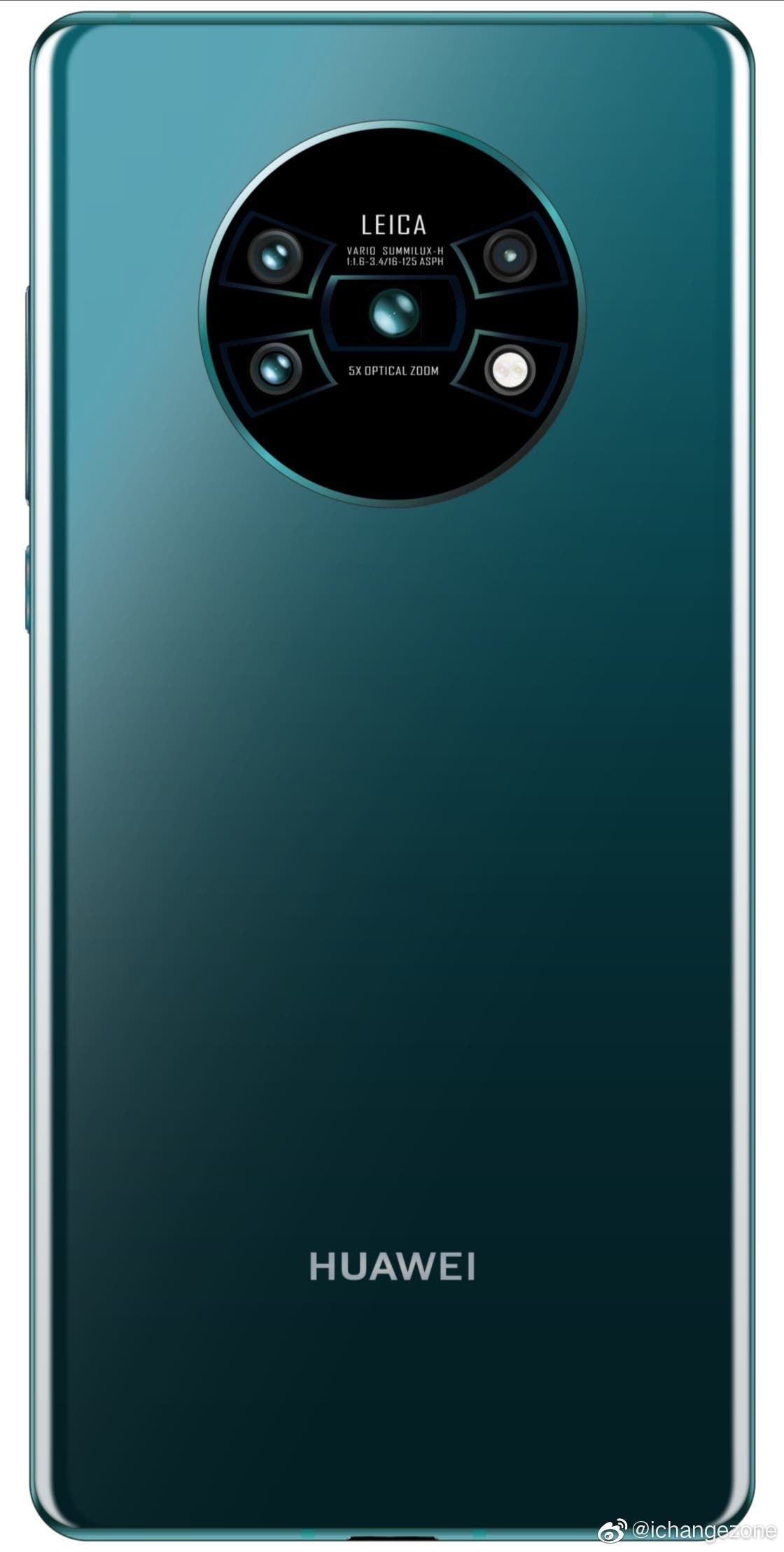 Huawei Mate 30 rear camera design is inspired by Porsche 911