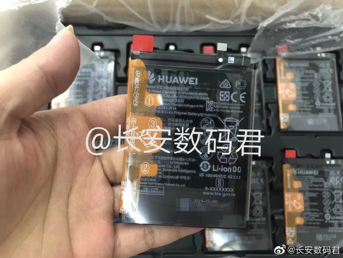 Huawei Mate 30 series battery exposed in new leak