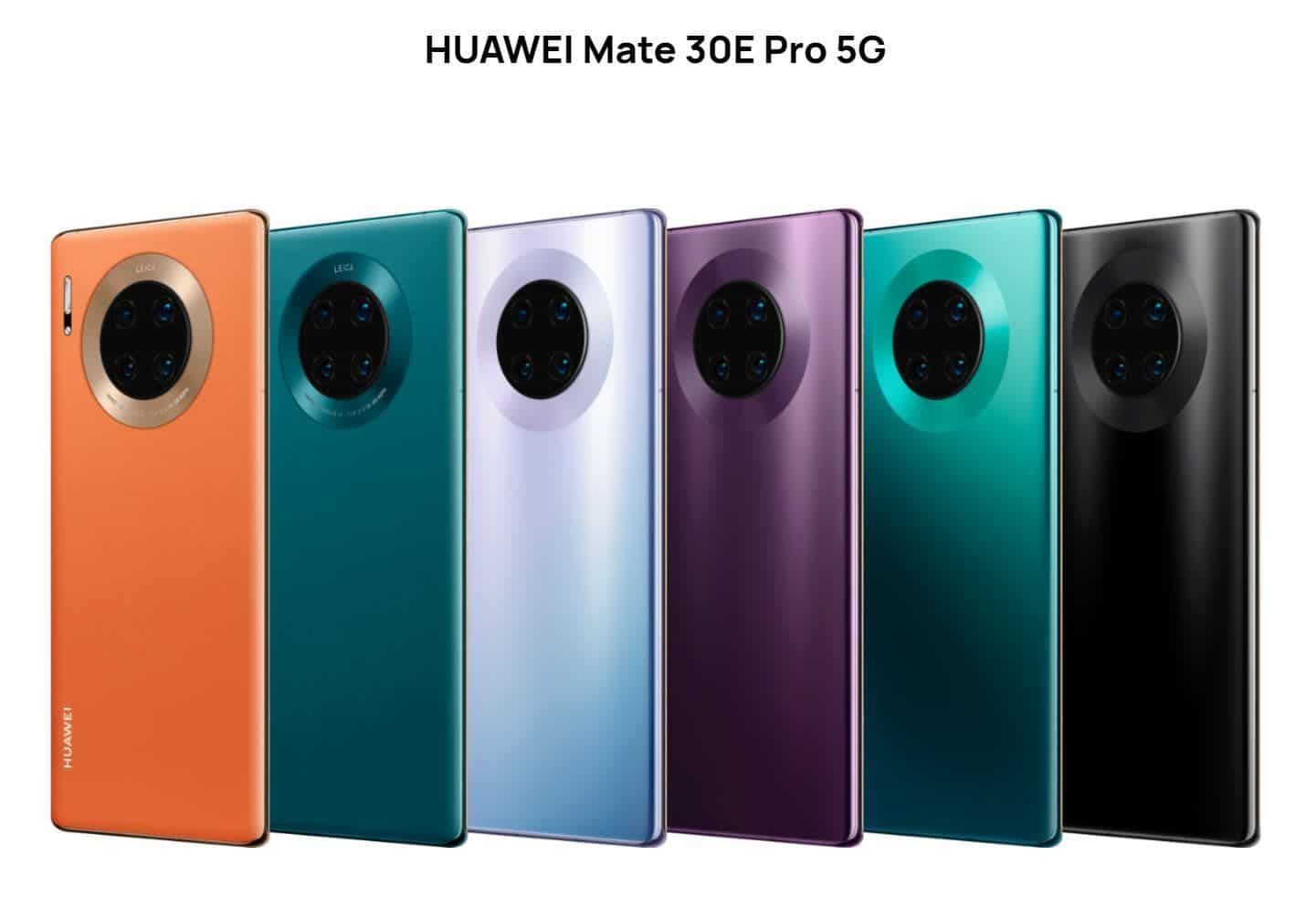Huawei Mate 30E Pro 5G has been officially announced