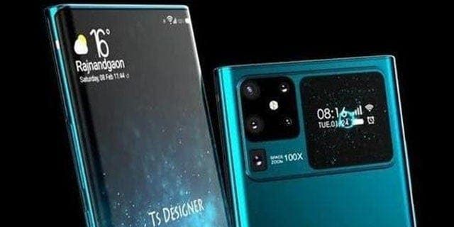Huawei Mate 40 renders show a rear sub-display and five cameras