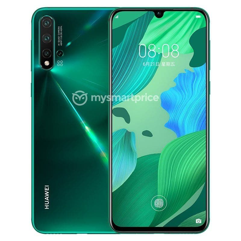 Huawei Nova 5 Pro press renders, colors leak online