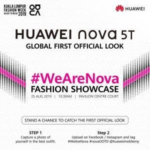 Huawei Nova 5T to go official on August 25 with 6.26-inch display
