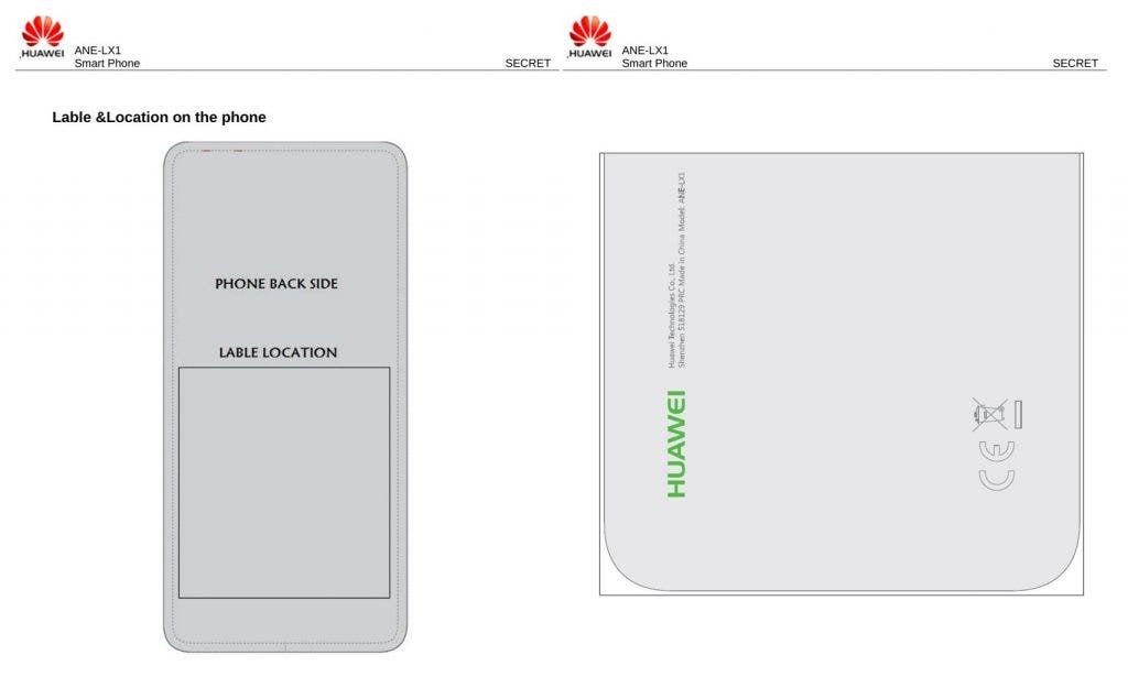 Huawei P20 lite with top notch clears FCC