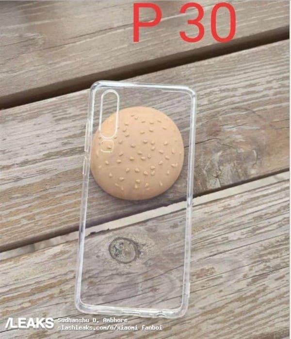 Huawei P30/P30 Pro protective case exposure shows rear design