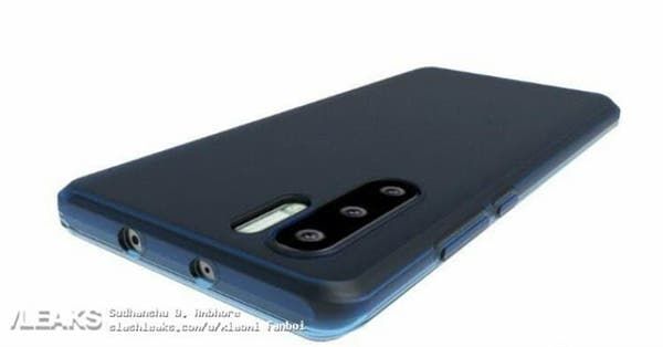 Huawei P30/P30 Pro protective case exposure shows rear design