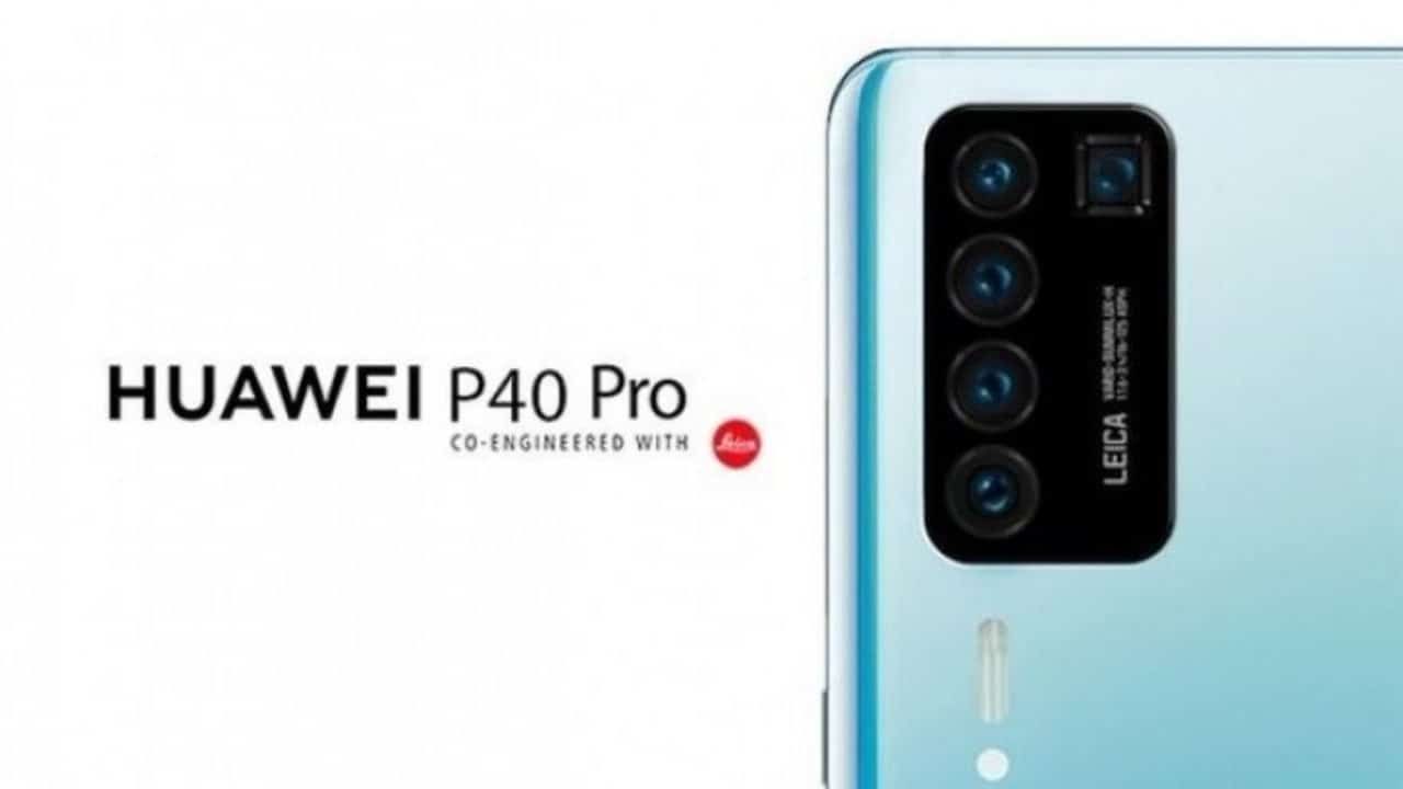 Huawei P40 Pro: here's a first look at the fivefold camera sensor!