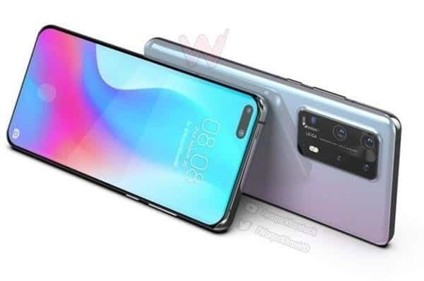 Huawei P40 Pro new multi-angle renders - supports Penta rear cameras and 10x optical zoom