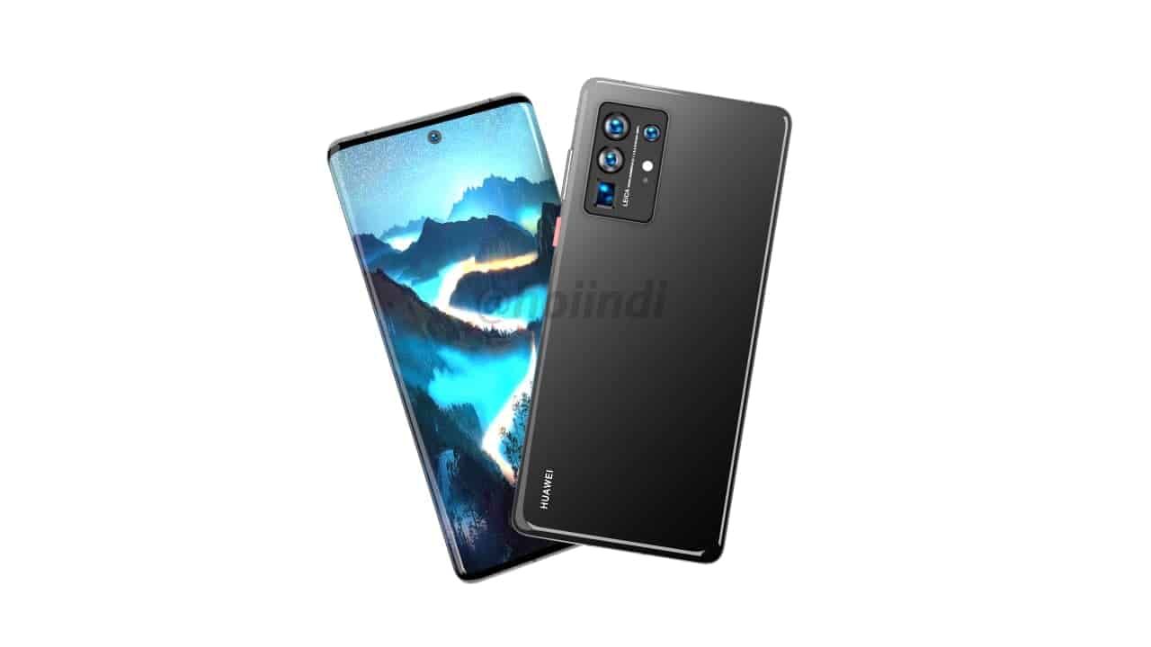 New photos of the Huawei P50 Pro with a waterfall screen