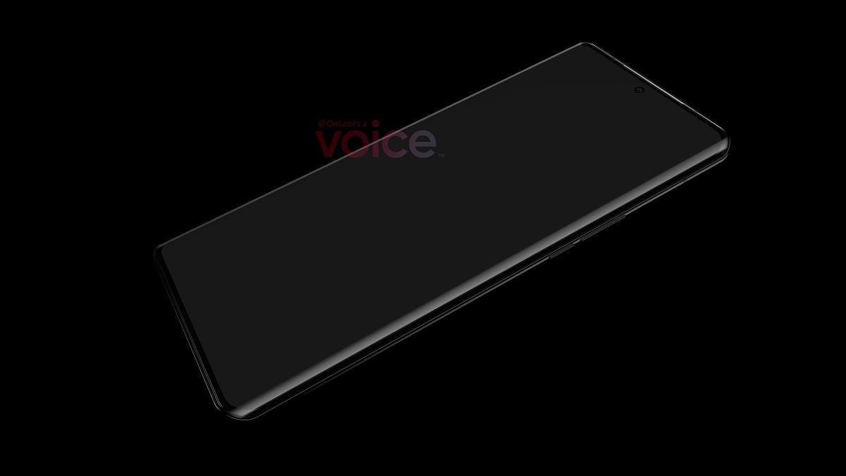 New photos of the Huawei P50 Pro with a waterfall screen