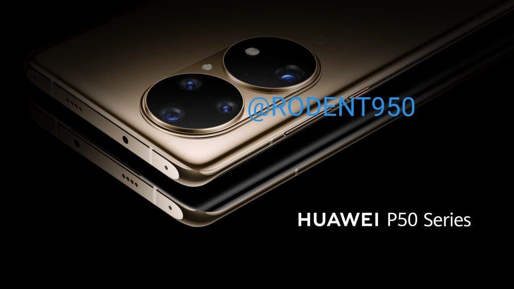 First look at the Huawei P50 series camera design