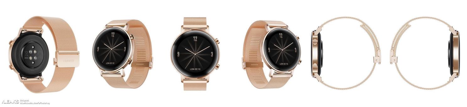 Huawei Watch GT 2 HD renders show its strap design