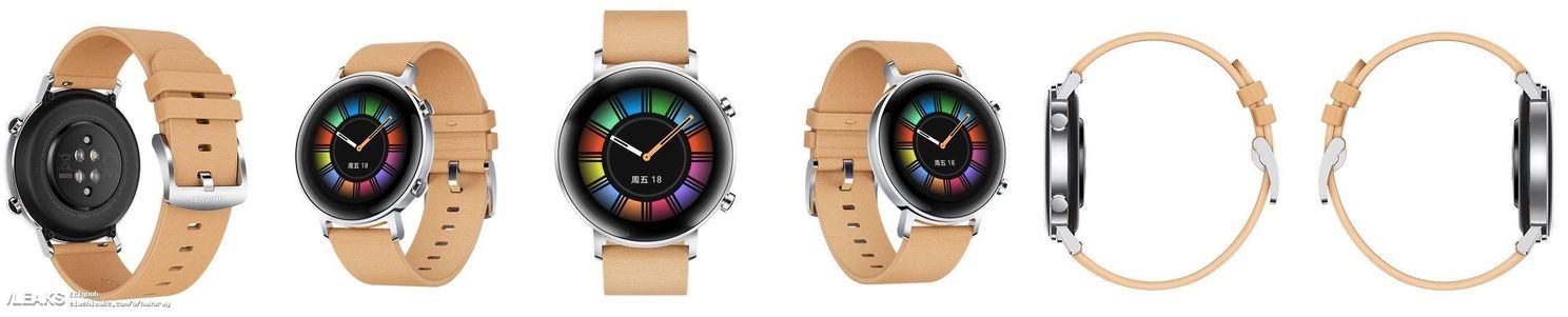 Huawei Watch GT 2 HD renders show its strap design