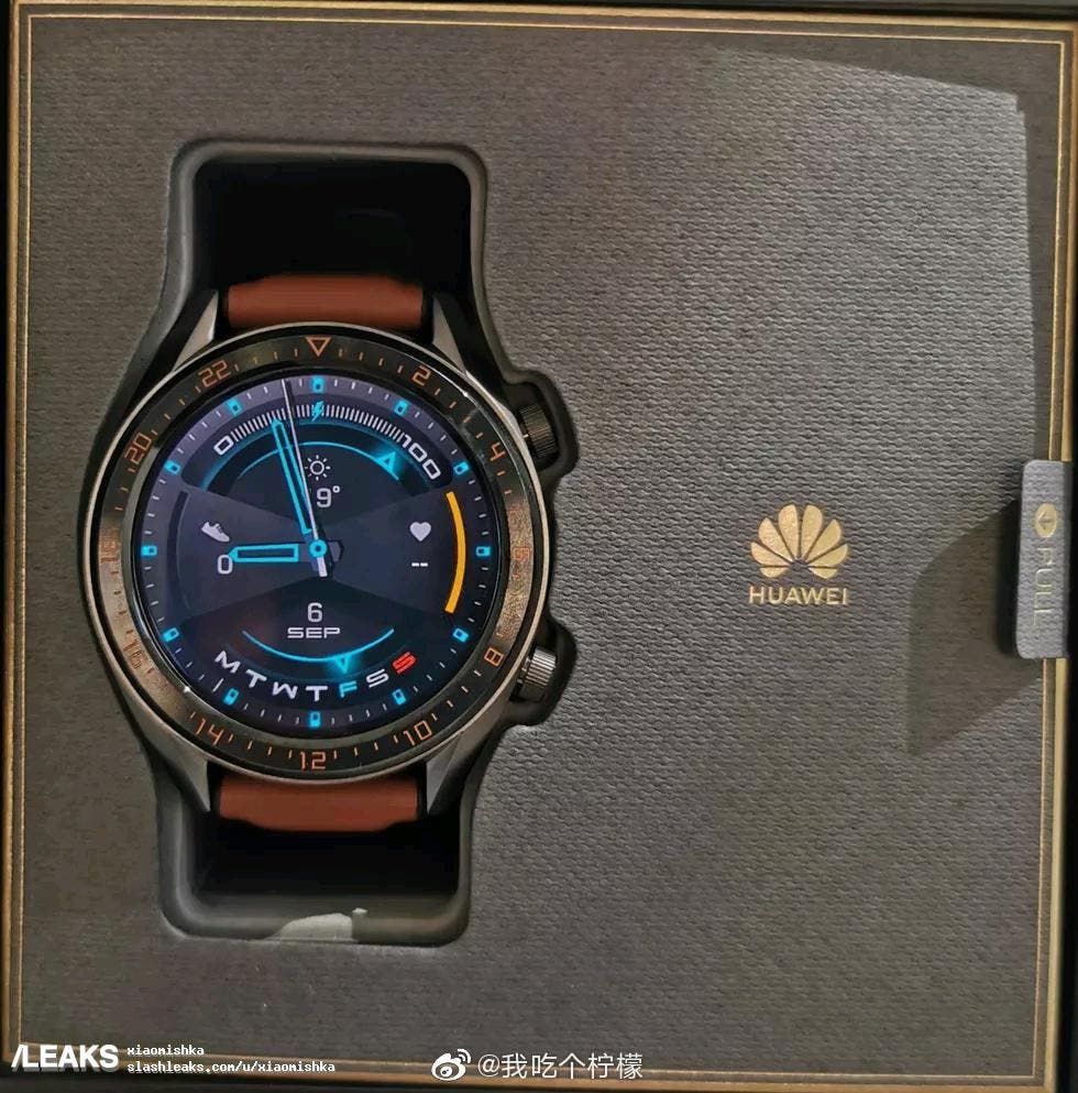 Huawei Watch GT 2 real images appear online