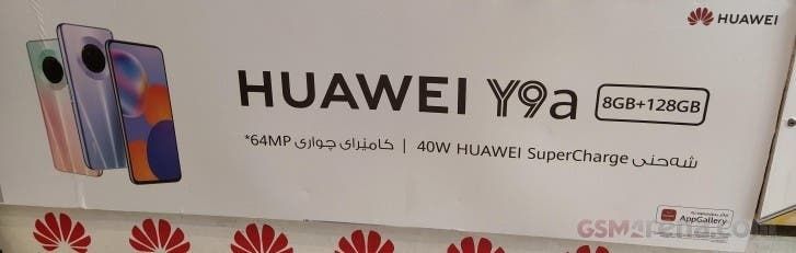 The design and specs of the upcoming Huawei Y9a has appeared