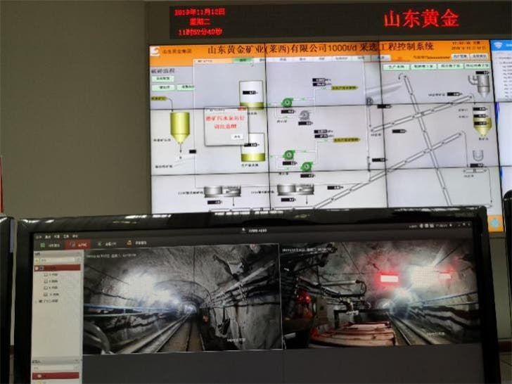 China Mobile and Huawei implements 5G in an underground gold mine