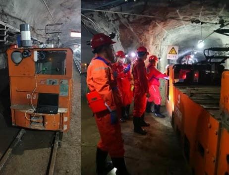 China Mobile and Huawei implements 5G in an underground gold mine