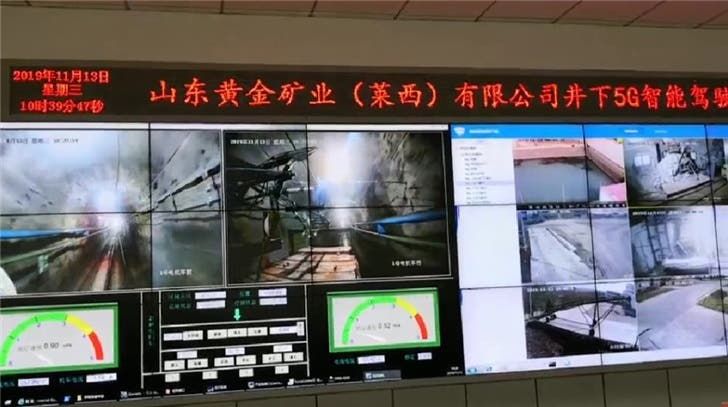 China Mobile and Huawei implements 5G in an underground gold mine