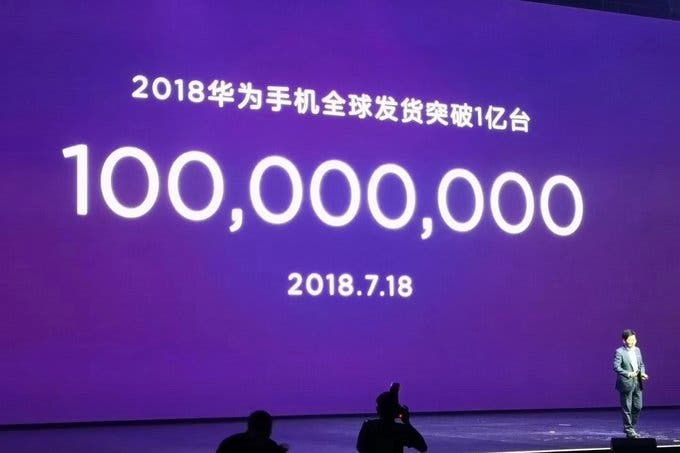 Huawei breaks another milestone, shipped 100 million of smartphones this year